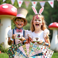 Boikoky Alice themed tea party decor creates immersive fun