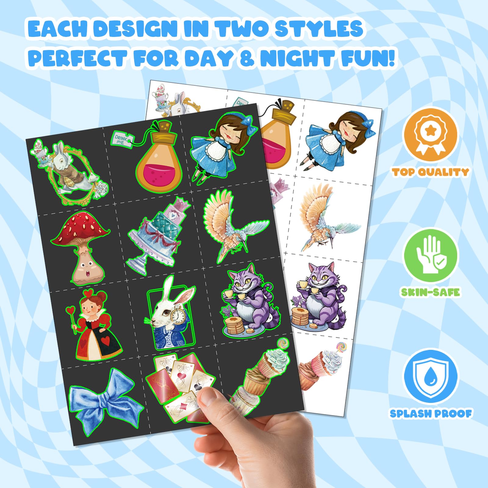 Boikoky pre-cut tattoos are easy for kids to apply