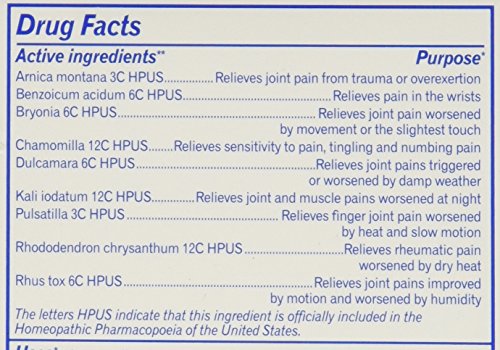 Close-up of Arnicare Arthritis 60 tablets