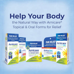 Boiron Arnicare Cream fragrance-free packaging highlights clean, scent-free comfort option.