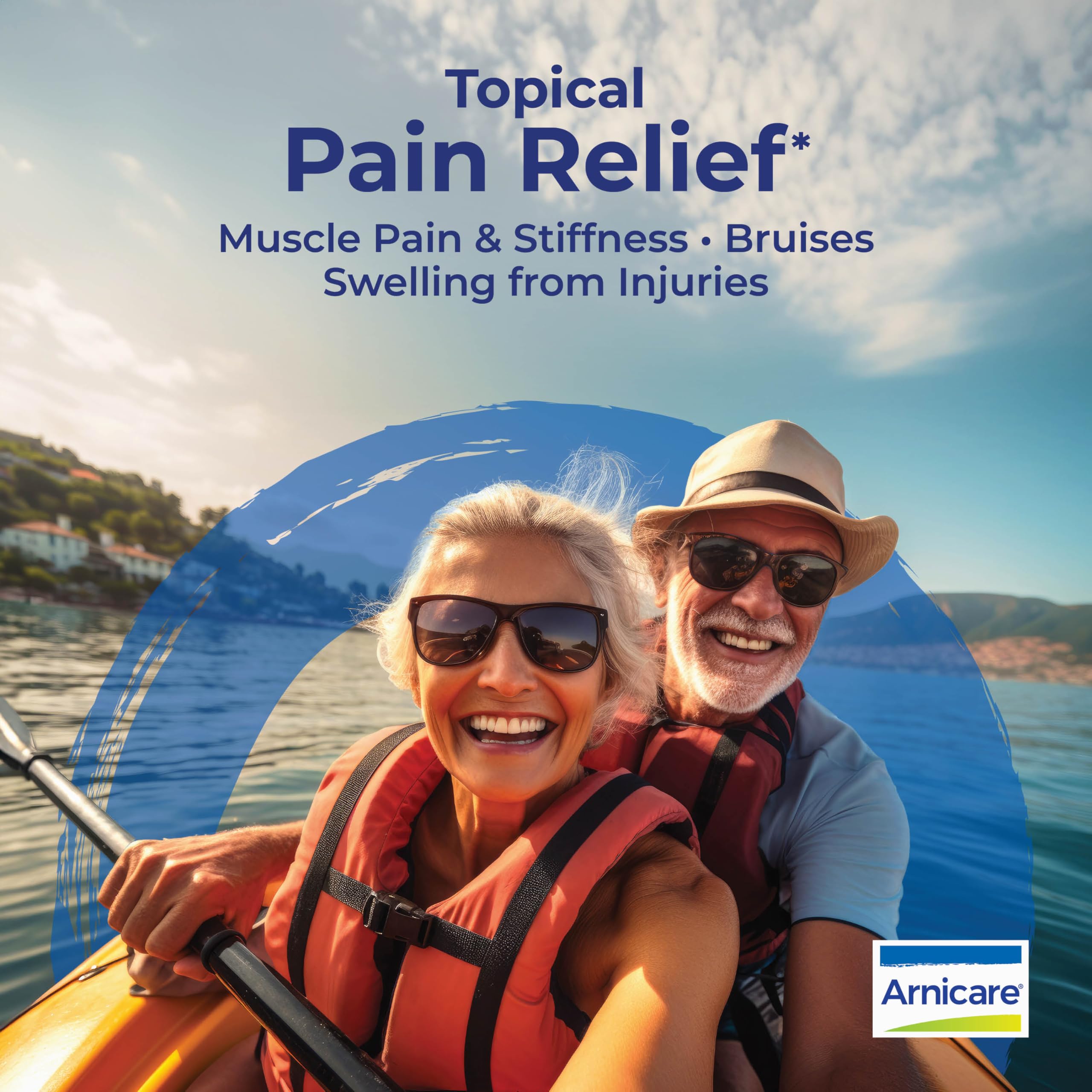 Boiron Arnicare Cream for joint pain use suggests temporary relief after activity.