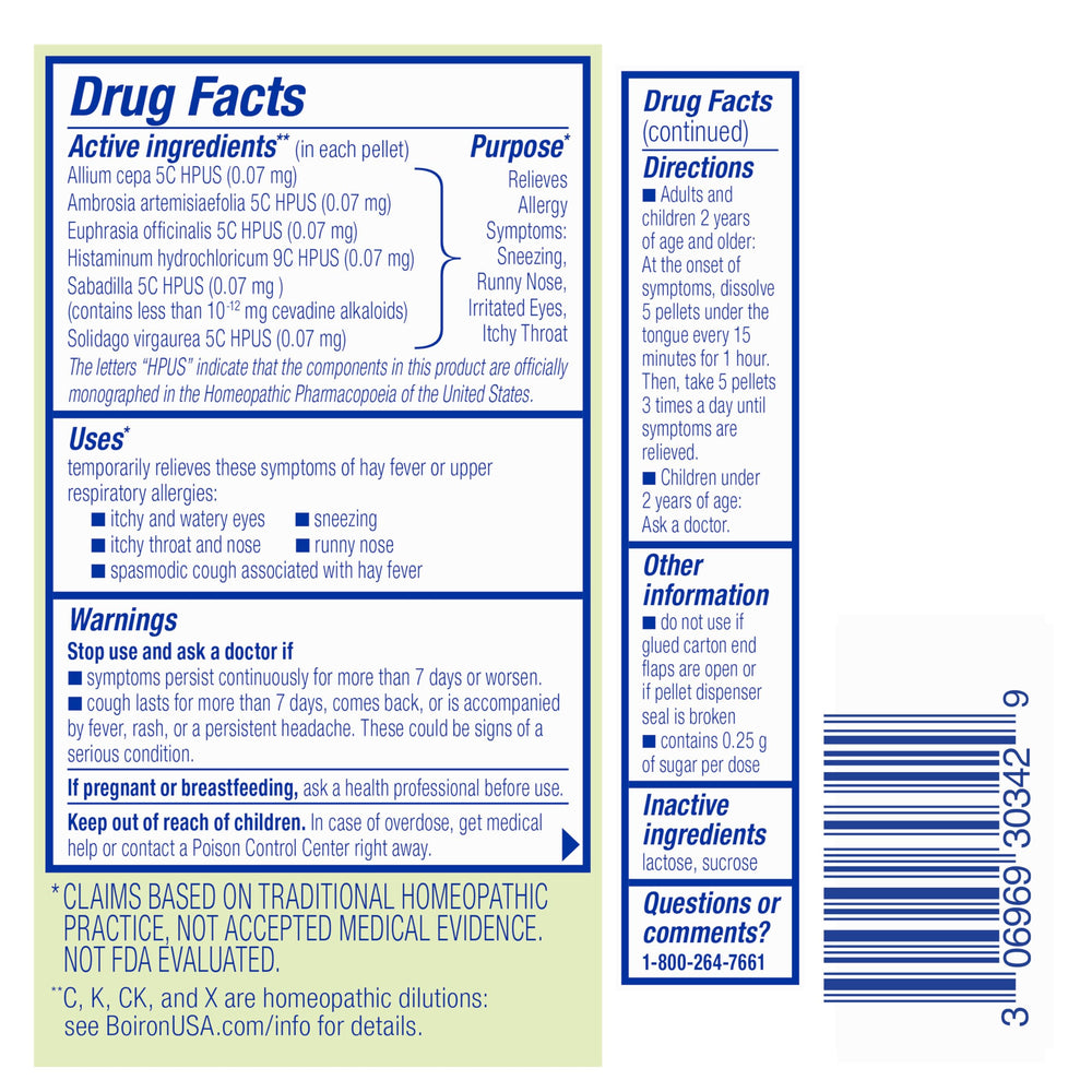 Boiron manufacturing quality with cGMP and HPUS ingredients