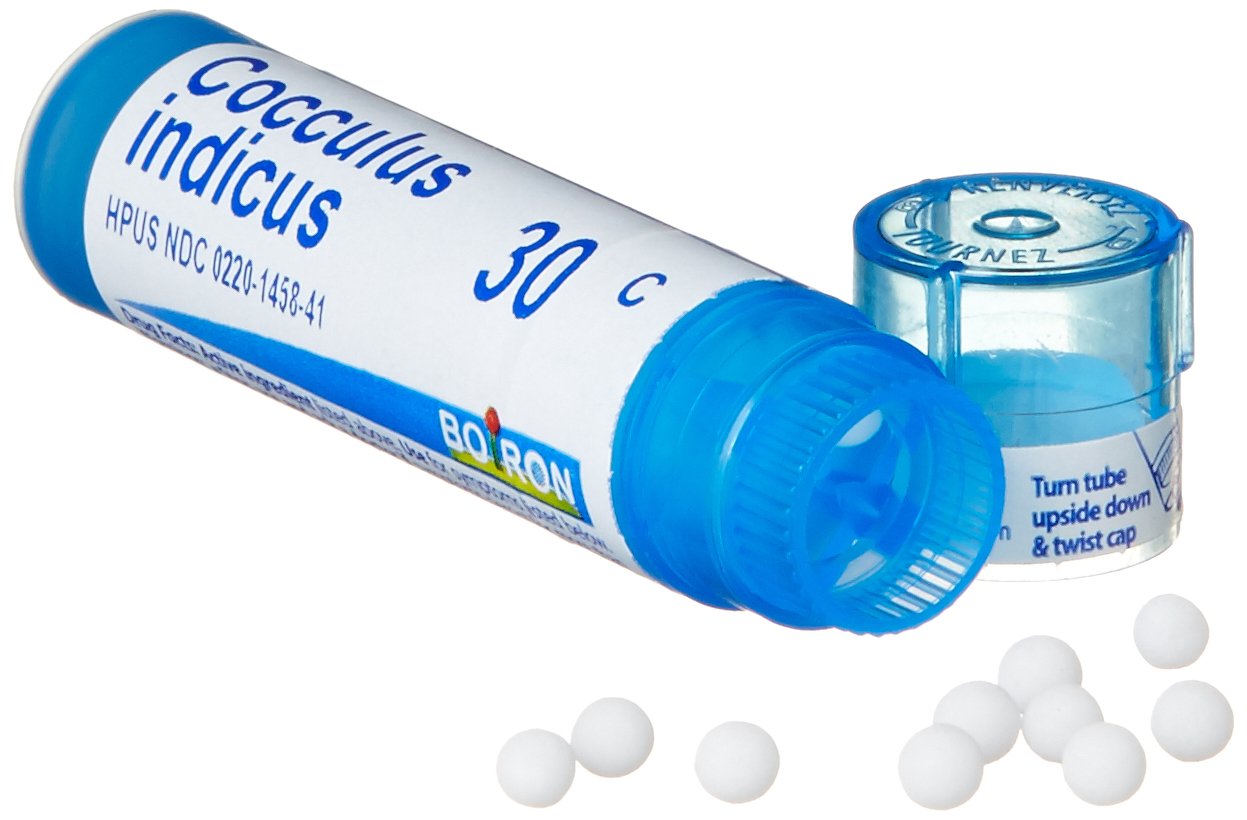 Boiron Cocculus Indicus 30C – box and bottle label