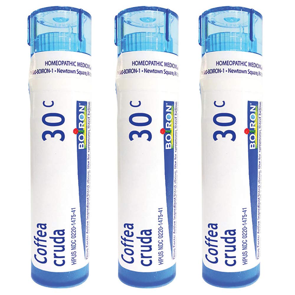 Boiron Coffea Cruda sleeplessness homeopathic tube image