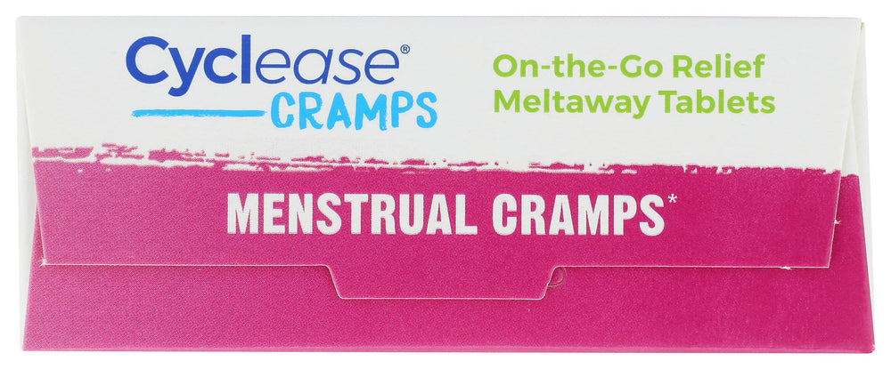 Menstrual cramp relief product shot