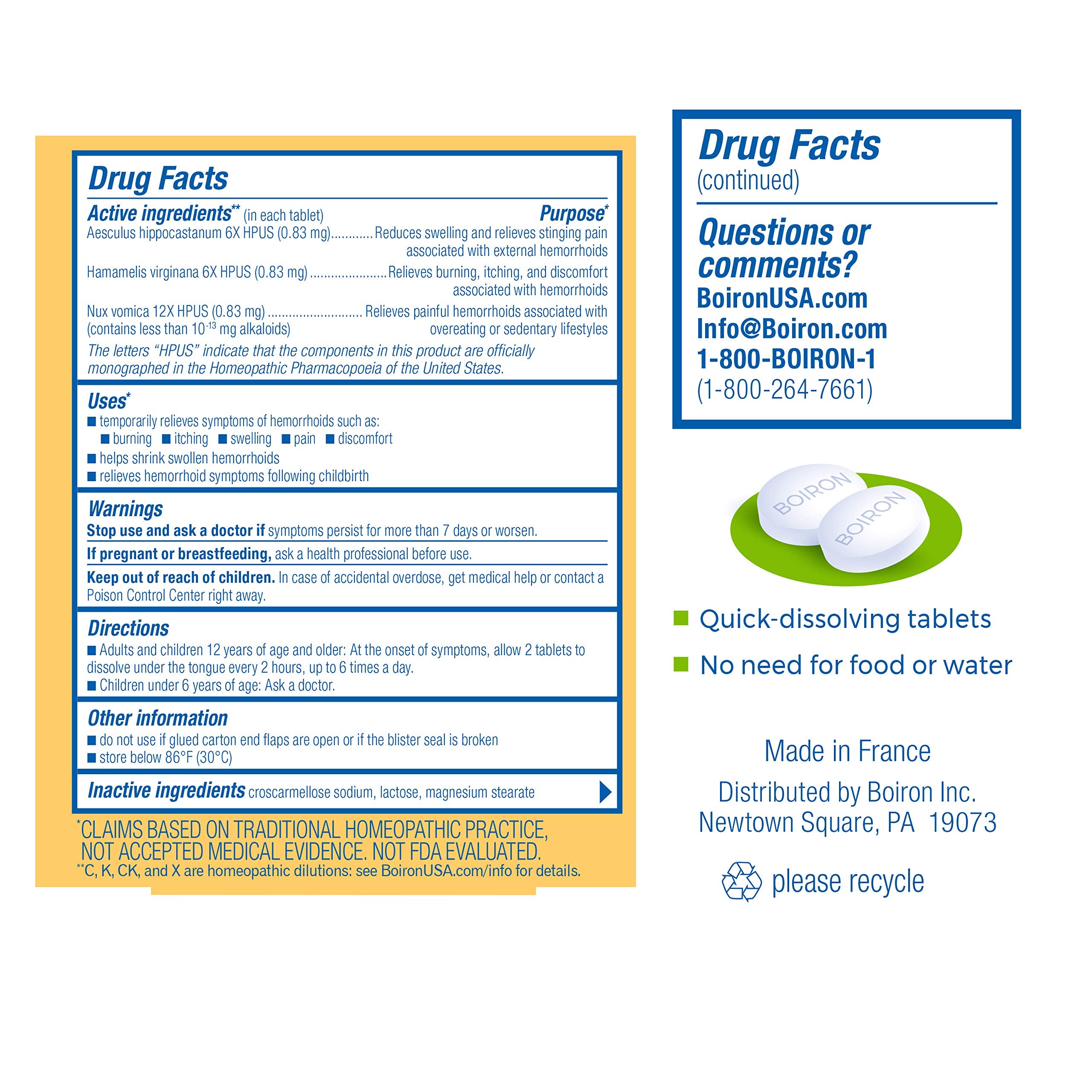 Discreet blister-pack packaging for on-the-go use