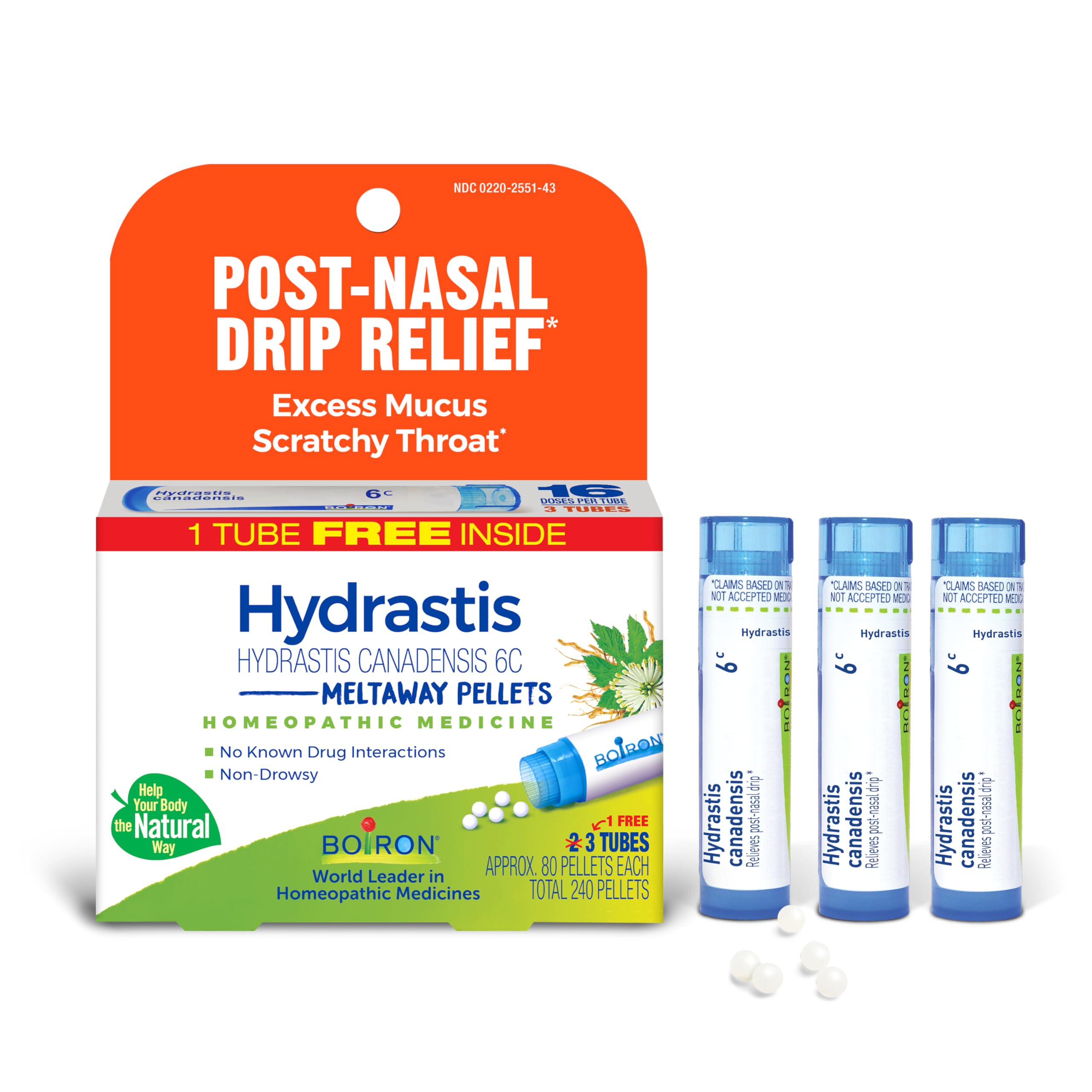 Boiron Hydrastis Canadensis 6C packaging image