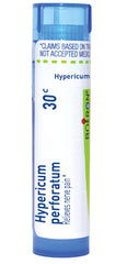 Boiron Hypericum Perforatum 30C dispensing tube with 80 pellets