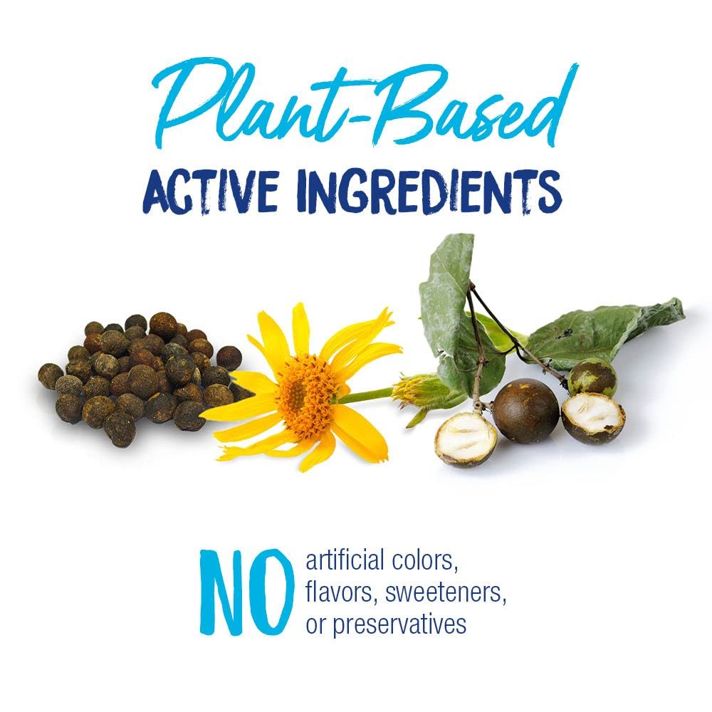 Pellets dissolving quickly in the mouth