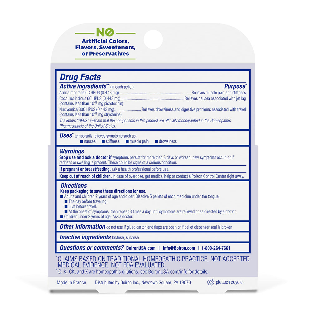 Travel-ready Jet Lag Relief Kit shown with a suitcase