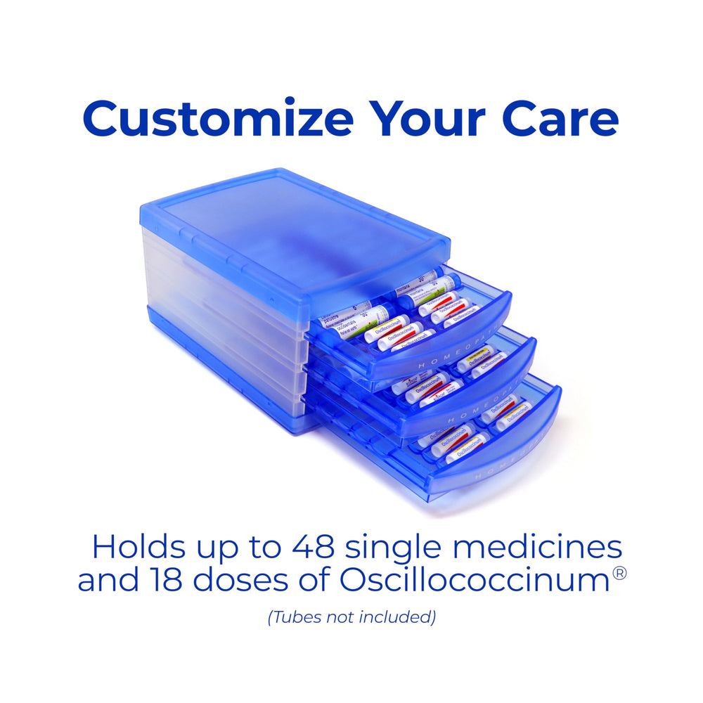 Boiron My Home Kit can hold 48 tubes