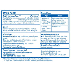 Boiron Oscilloccinum 12-Dose box with packaging on white background