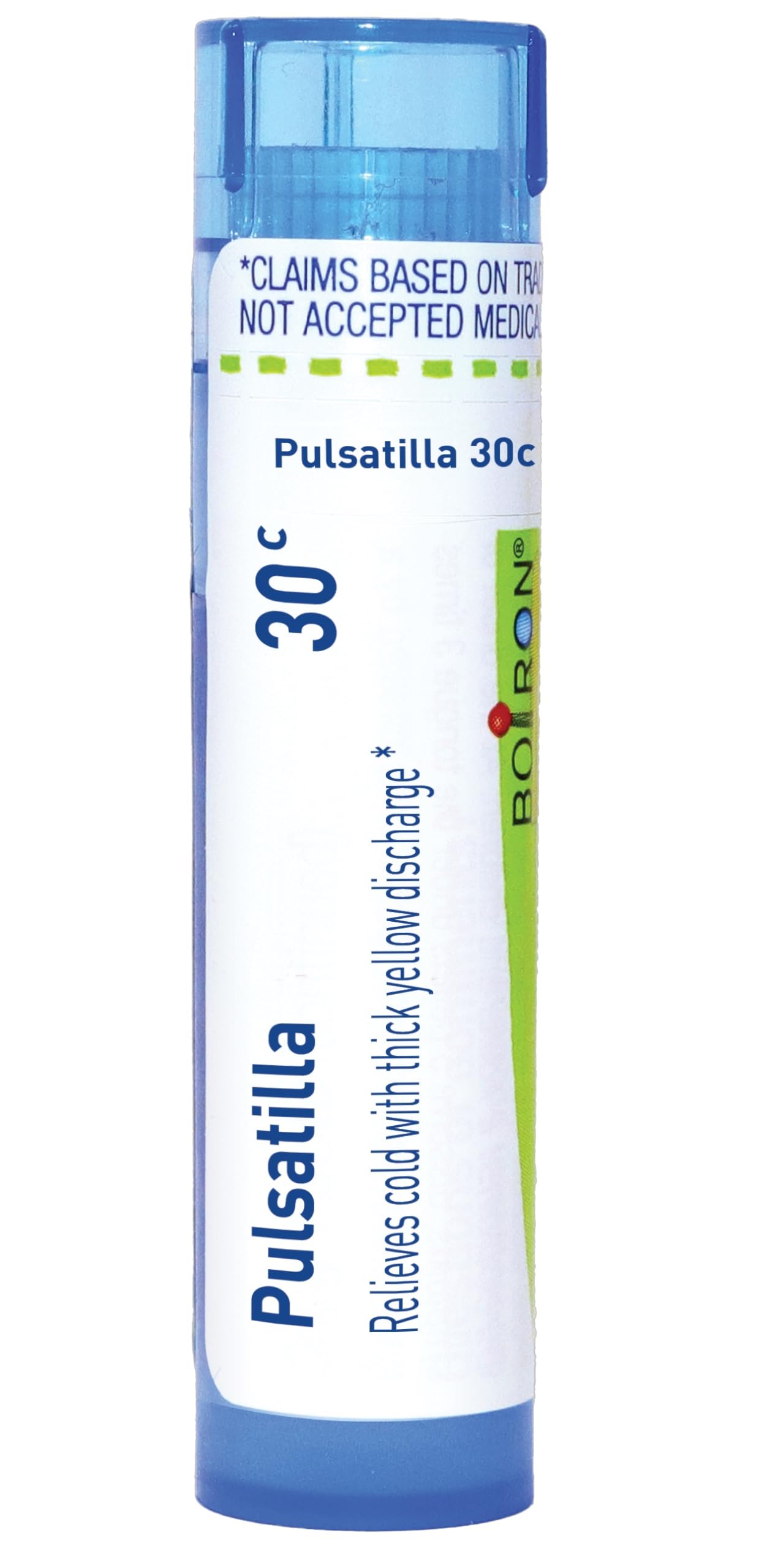 Boiron Pulsatilla 30C 80-pellet tube - front view