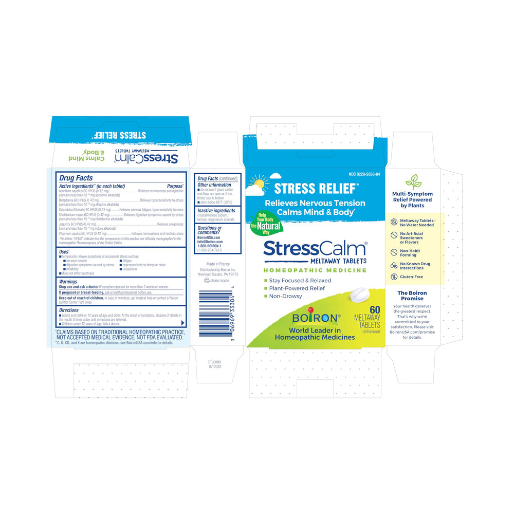 StressCalm 60-count blister pack