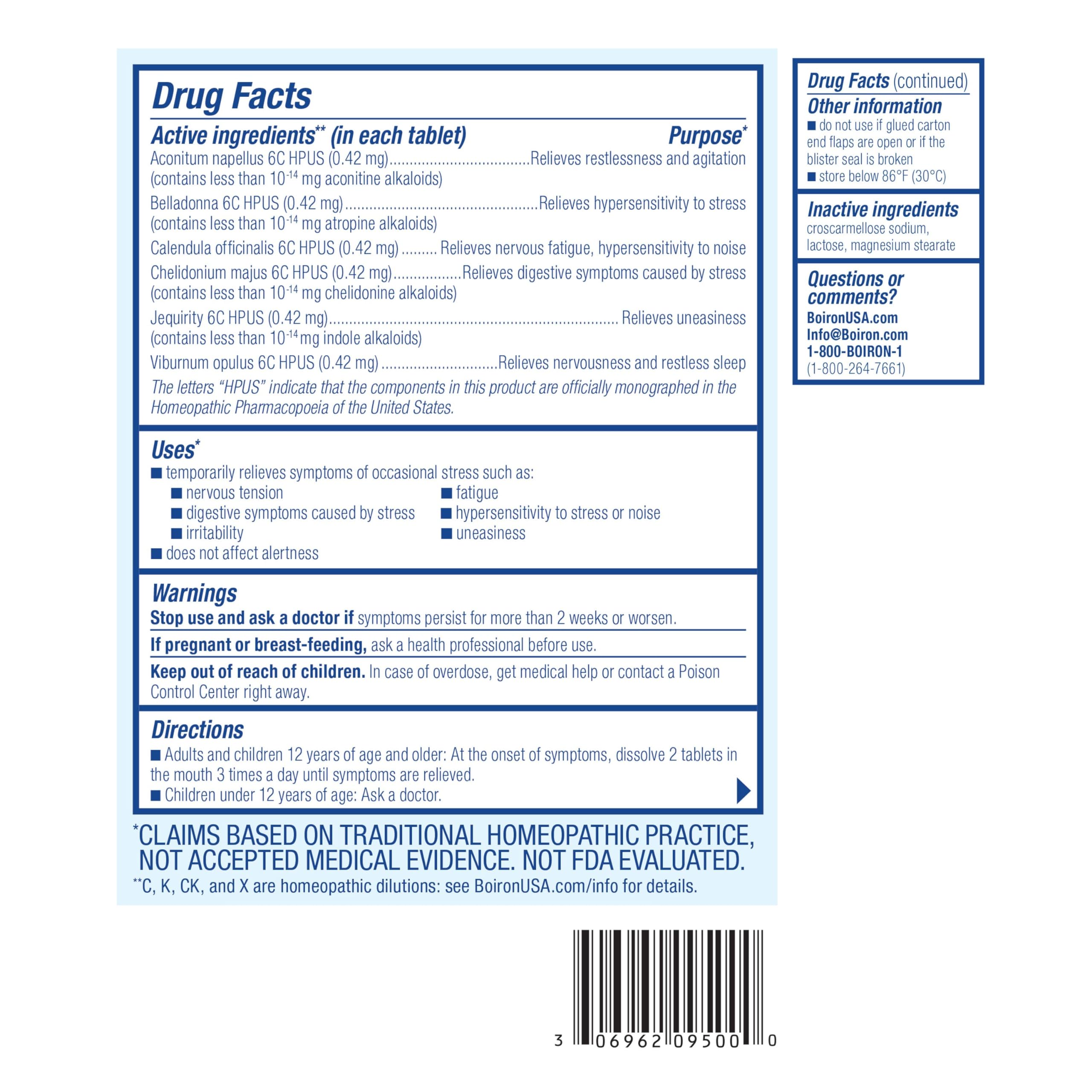 Plant-based ingredients concept image for StressCalm