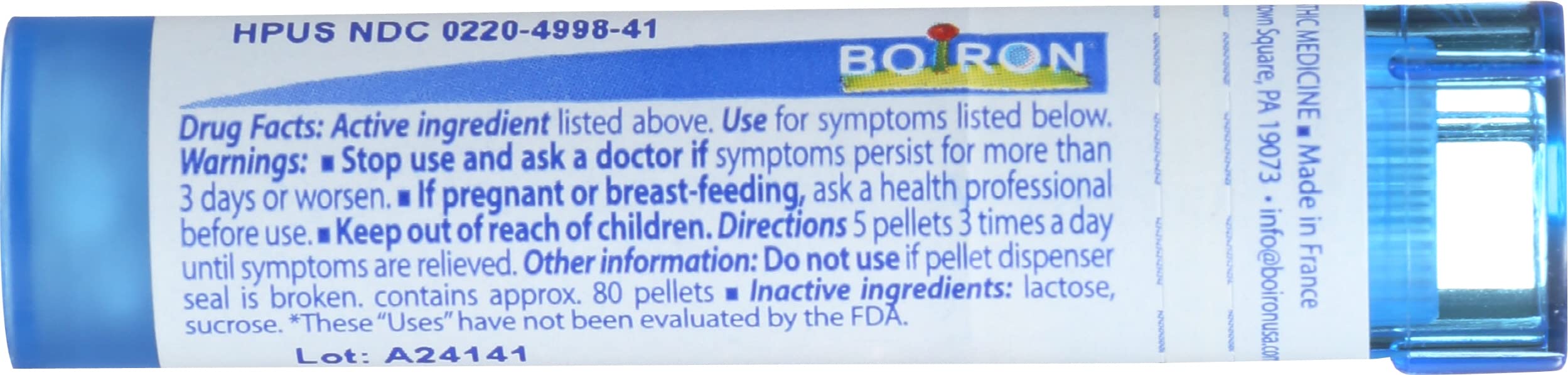 Recyclable packaging symbol on the product