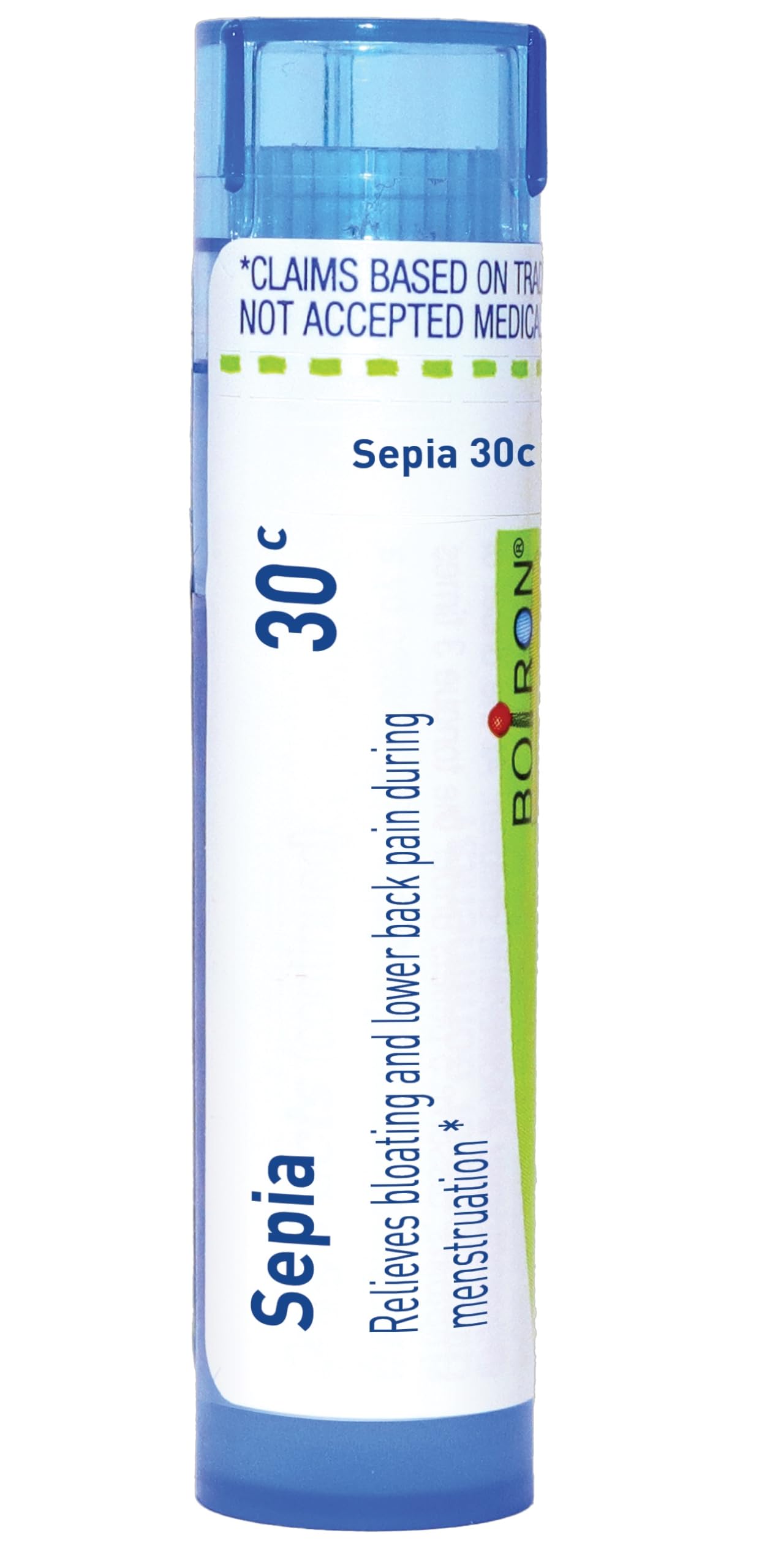Boiron Sepia 30CH pellets in dispensing tube (80 pellets)