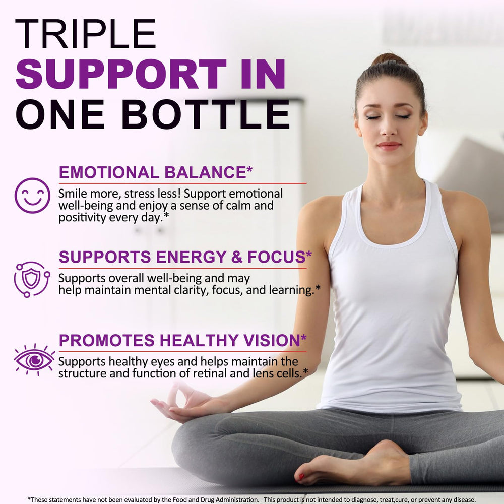 Mood and energy support saffron capsules