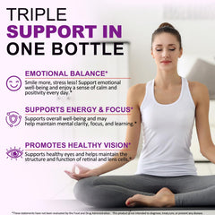 Mood and energy support saffron capsules