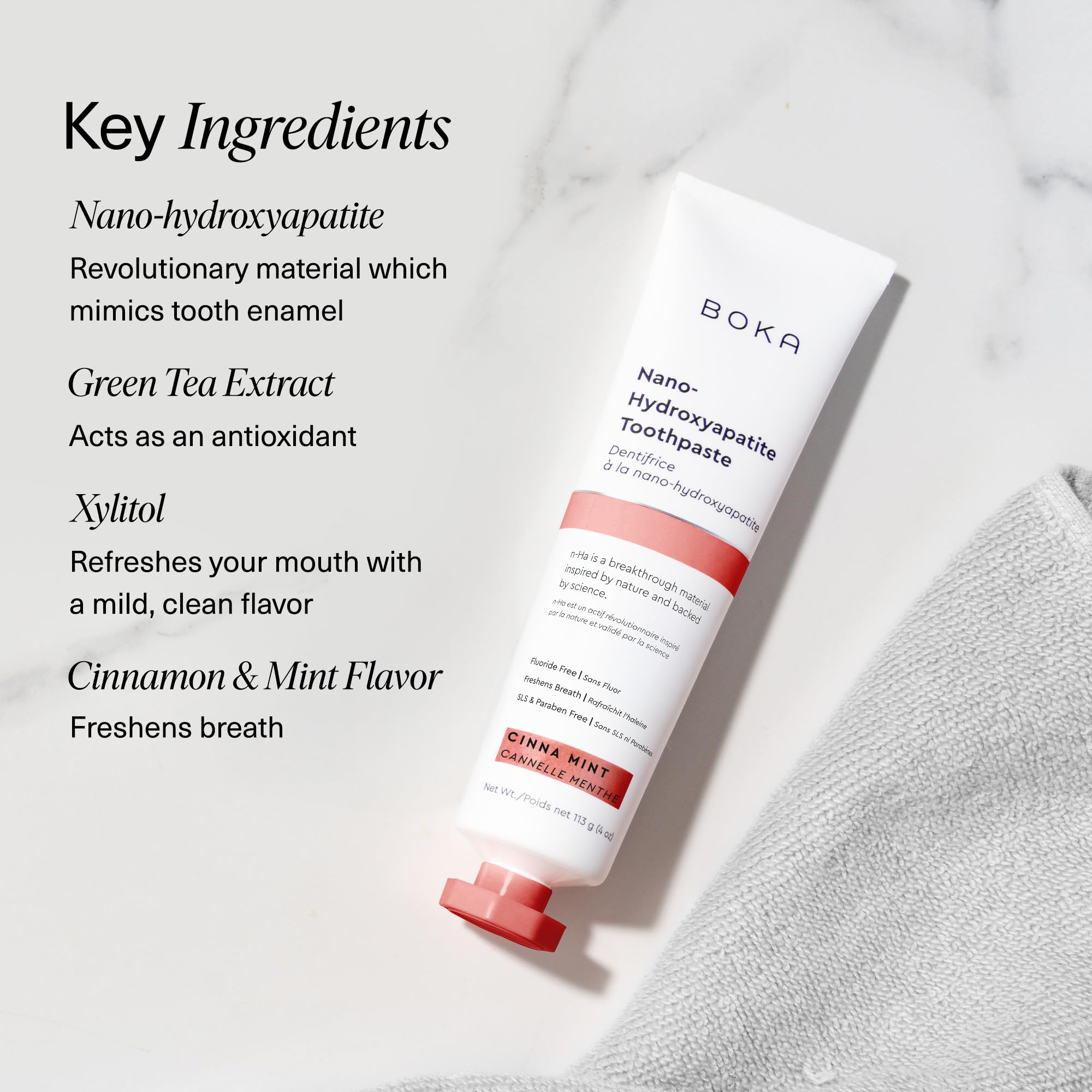 Adults and kids brushing with Boka toothpaste