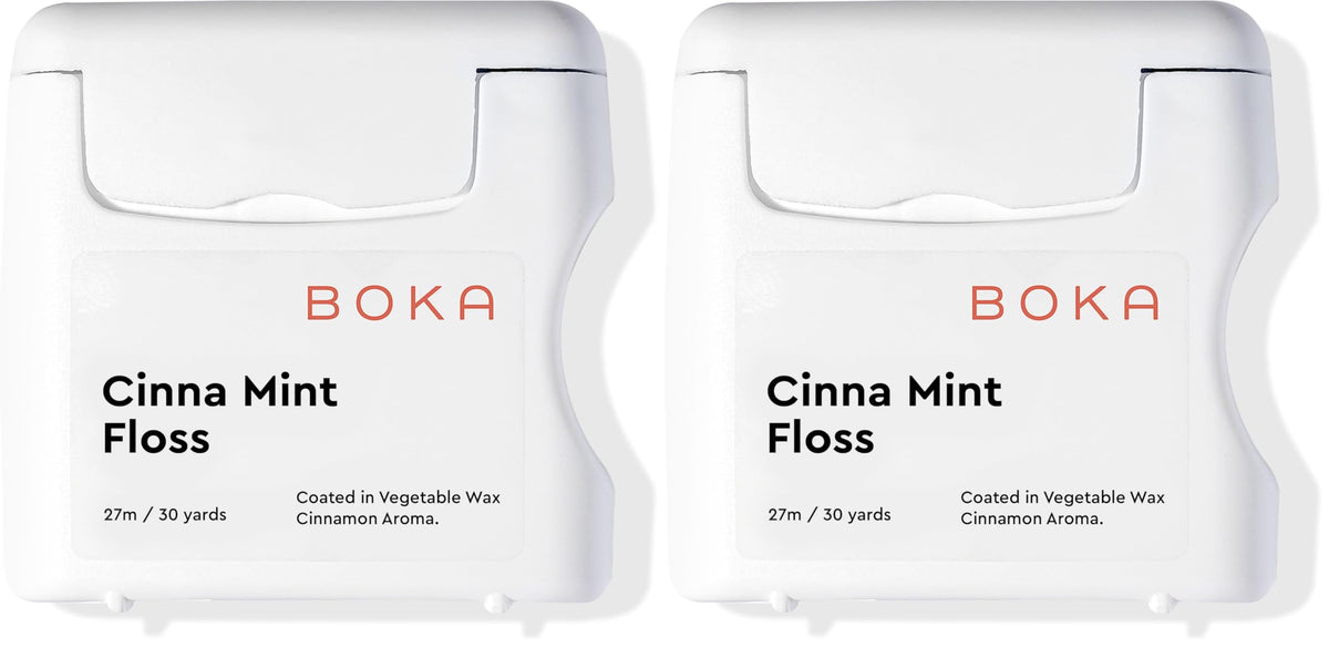Boka Cinna Mint Woven Dental Floss per-pack information