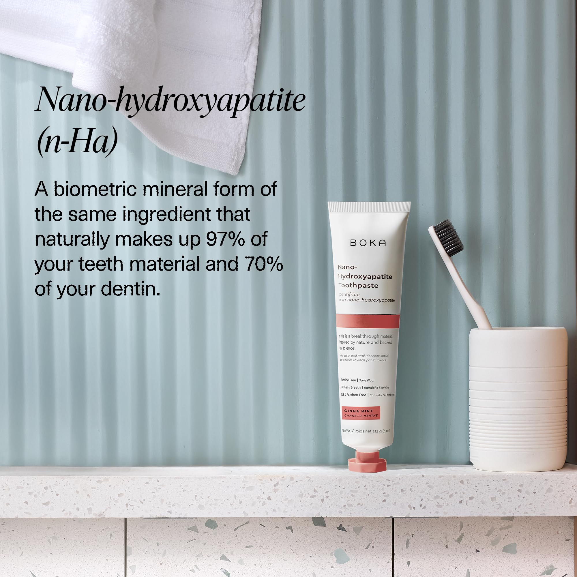 Toothpaste suitable for sensitive teeth