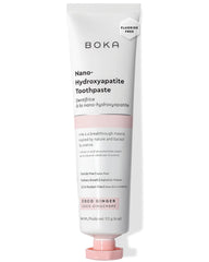 Boka fluoride-free toothpaste with nano-hydroxyapatite, Coco Ginger flavor, 4 oz – front view