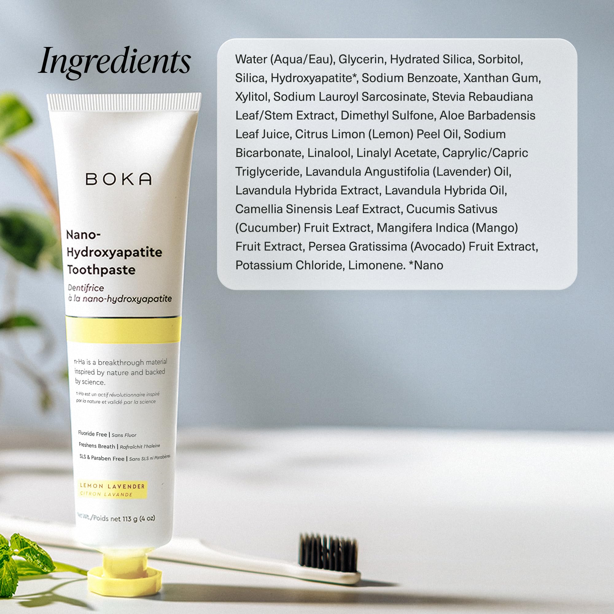 US-manufactured packaging for Boka toothpaste