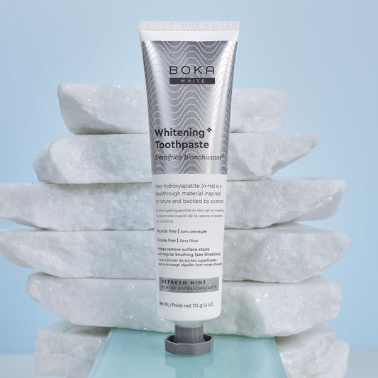 Fluoride-free toothpaste for sensitive teeth with nano-hydroxyapatite, USA