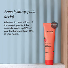 US manufactured Boka fluoride-free toothpaste 1.3 oz 2-pack