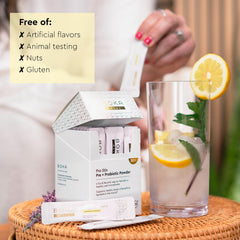 Lavender Lemonade flavor label on Boka Pro Stix box