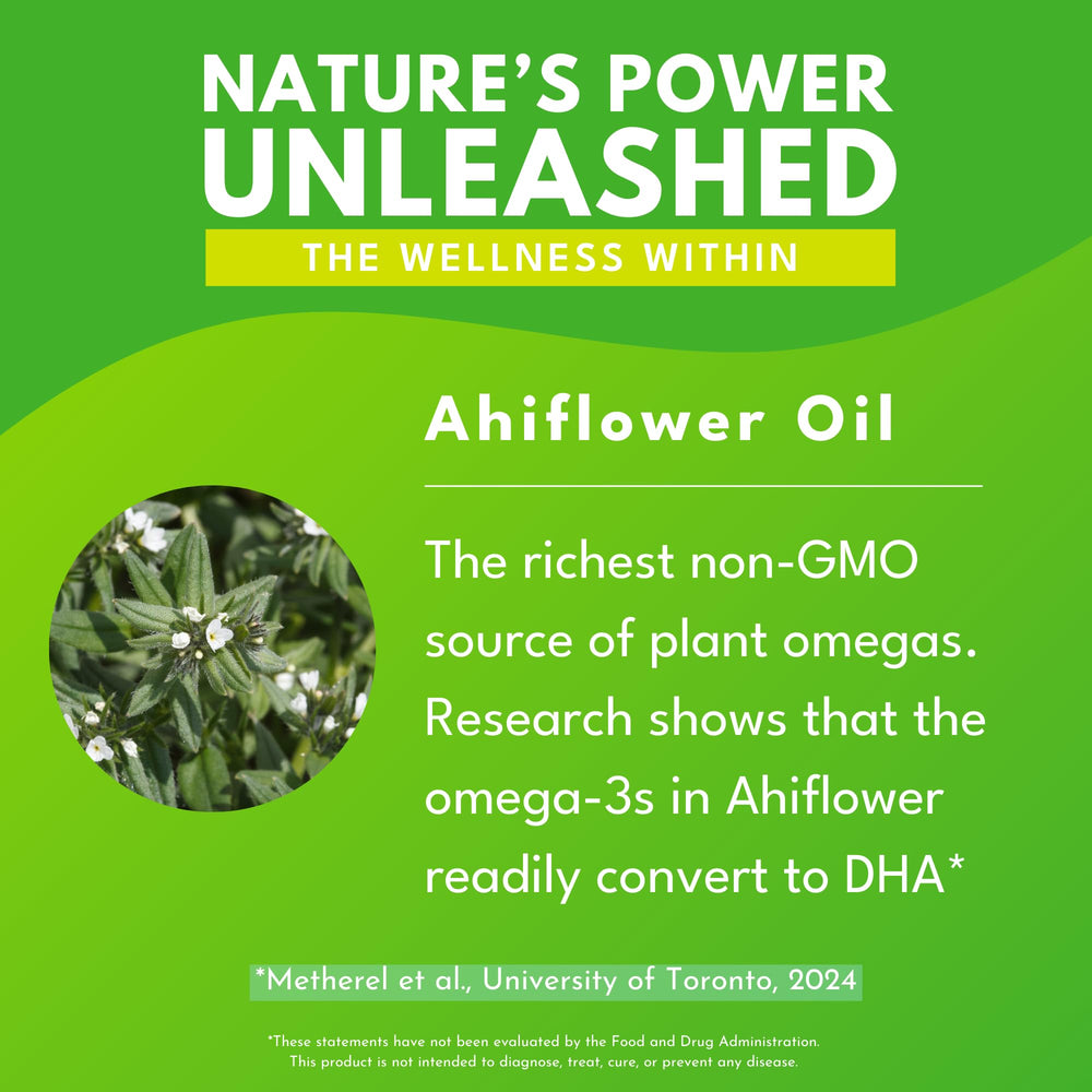 Non-GMO, vegan, gluten-free Bold Botanica Omega 3-6-9 label
