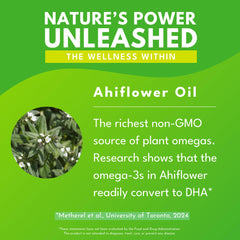 Non-GMO, vegan, gluten-free Bold Botanica Omega 3-6-9 label