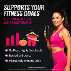Woman performing a workout with Bold Buns Creatine
