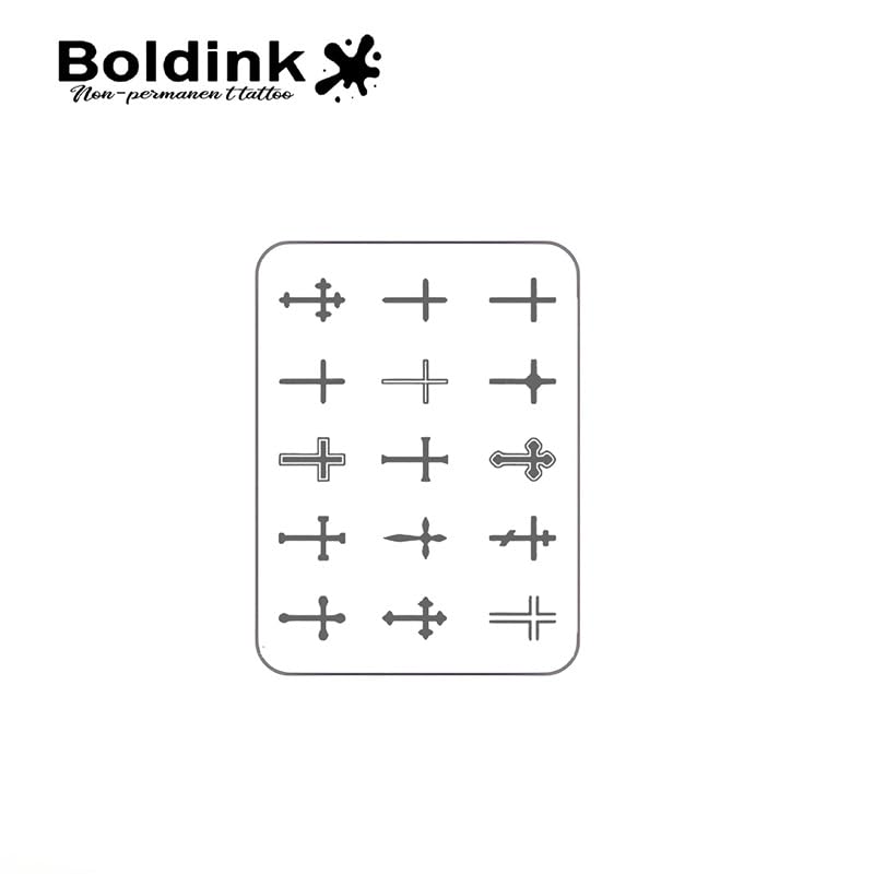 Boldink tattoo in 30-second application, quick wear ready.