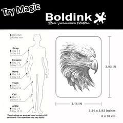 Boldink friction-resistant designs maintain color through activities and daily wear.