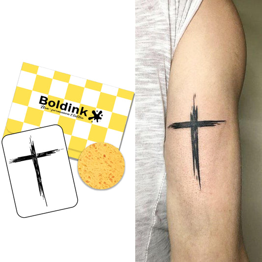 Boldink gift box packaging showing premium tattoo presentation and layout