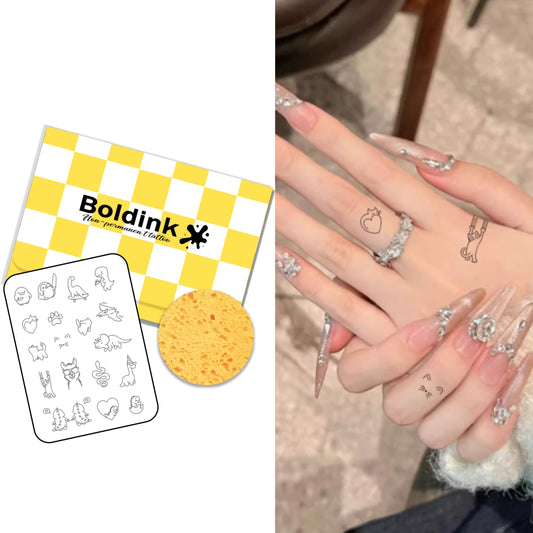 Boldink tattoo packaging in a premium gift box, ideal for gifting.