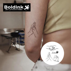 Boldink tattoo sponges for smooth, even application.