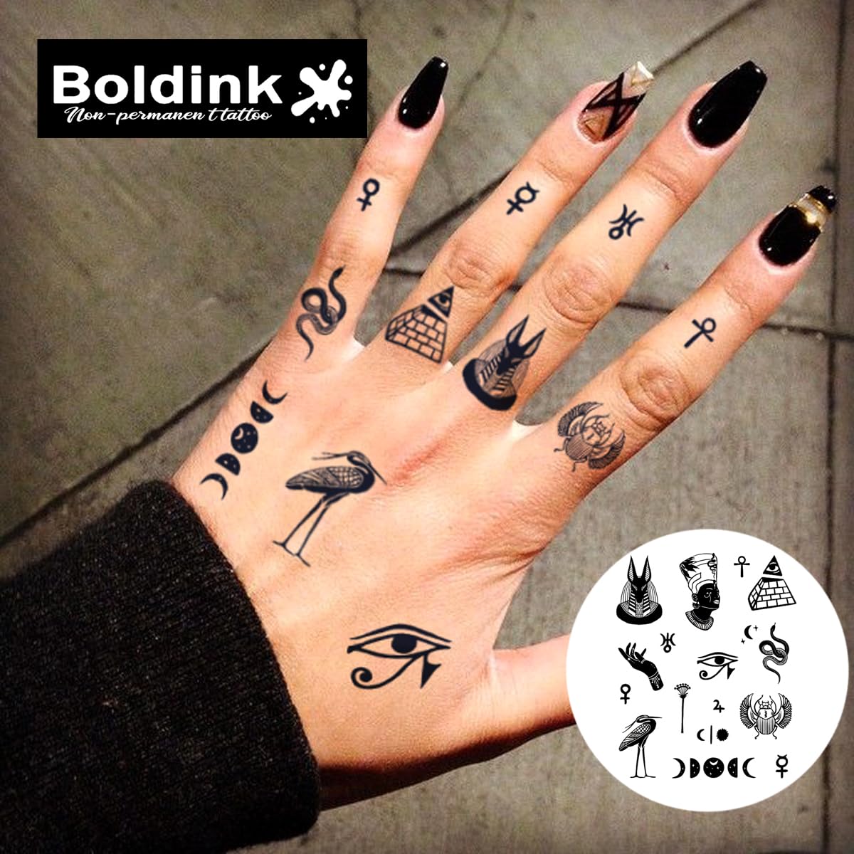Boldink waterproof tattoo demonstrates durable adhesion on skin during activities.