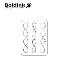 Boldink color depth deepens 24-48 hours for realism.