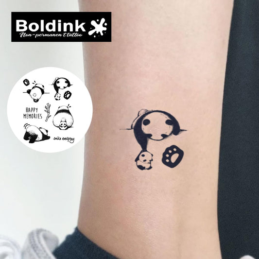 Boldink waterproof tattoo ideal for festivals and outdoor events