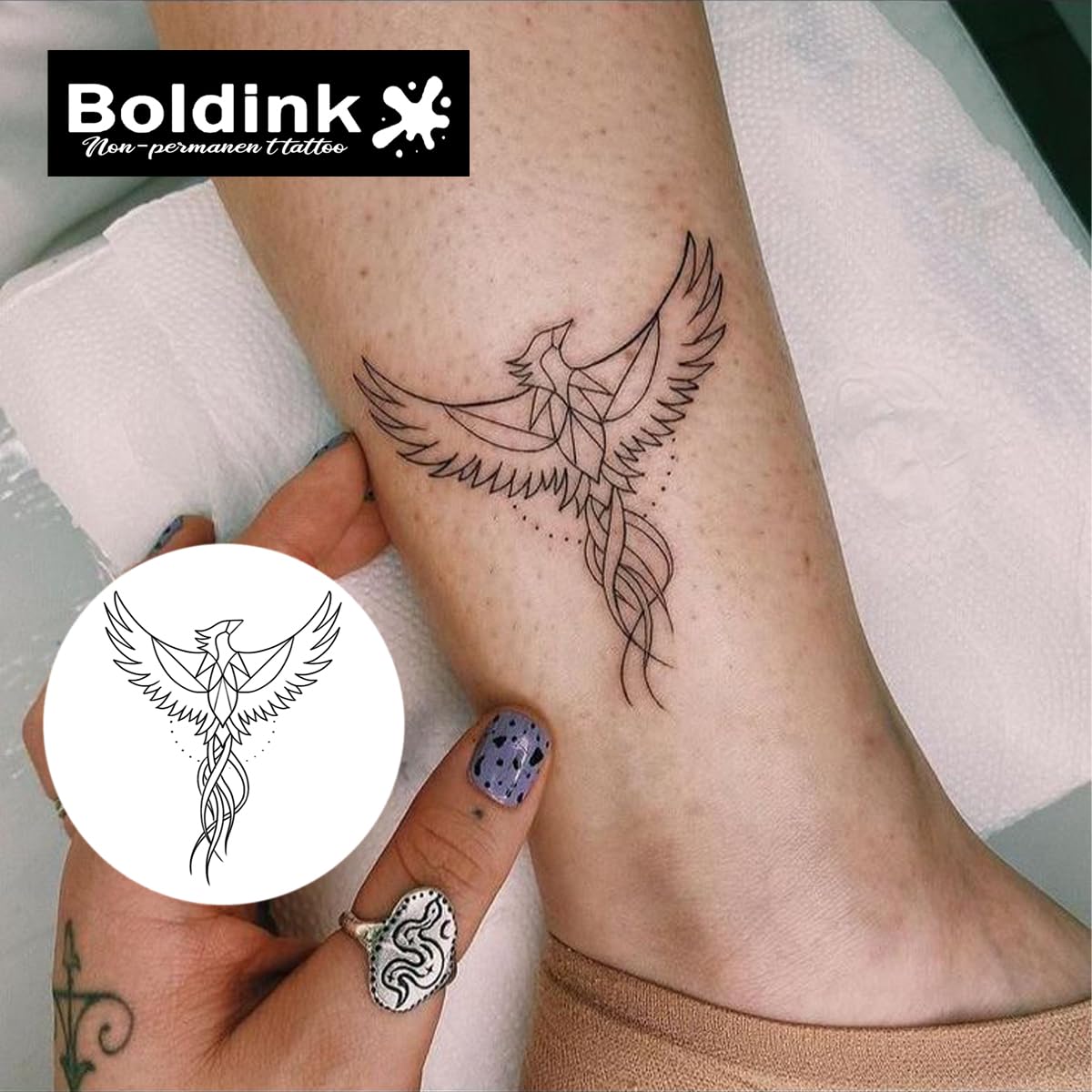 Boldink waterproof tattoo endures water and heat for a carefree party vibe