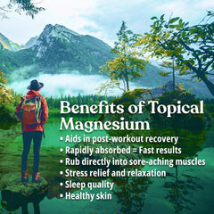 Massage using Bolton's Naturals topical magnesium gel