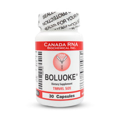 Boluoke Canada RNA Lumbrokinase bottle - front view