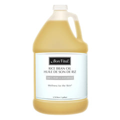 Front view of Bon Vital' Rice Bran Oil 1 Gallon bottle
