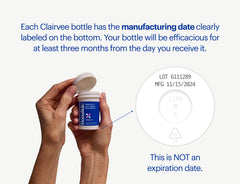 Bonafide Clairvee bottle-pour demonstrates simple daily routine for odor control