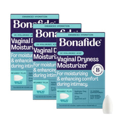 Bonafide Revaree Plus packaging shows a 3-month supply for daily moisture.