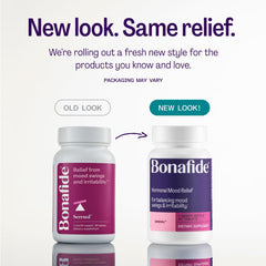 Bonafide Serenol bottle back-label details for dosage and safe use