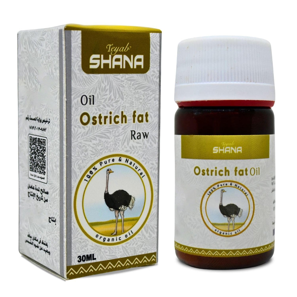 bonballoon Shana Ostrich Oil bottle label highlights cold-pressed purity for skin